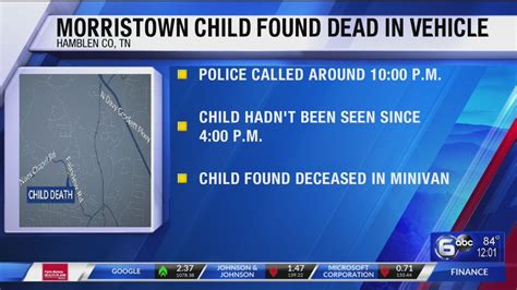 Wednesday afternoon officials confirmed they found the child dead in a van about a mile from his home in iron county, missouri. 3-year-old found dead in Morristown van - YouTube