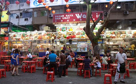 Banyak tempat makan dan makanan di jalan alor, kuala lumpur of jalan alor. Jalan Alor, eetstraat in Kuala Lumpur