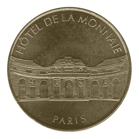 Cour D'honneur De La Monnaie De Paris - Collection Jetons Touristiques | Monnaie de Paris