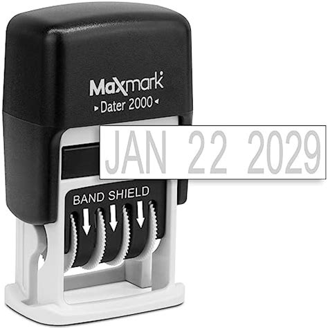 Maxmark Dater 2000 Self Inking Small Date Stamp