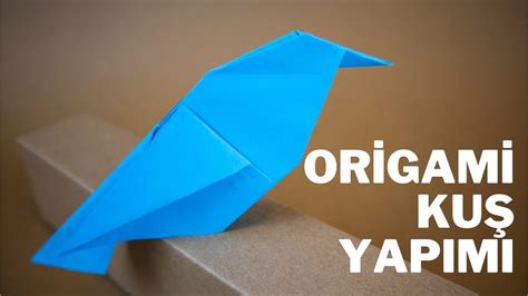 Kağıttan Kuş Yapımı Origami Kuş Nasıl Yapılır 4K YouTube