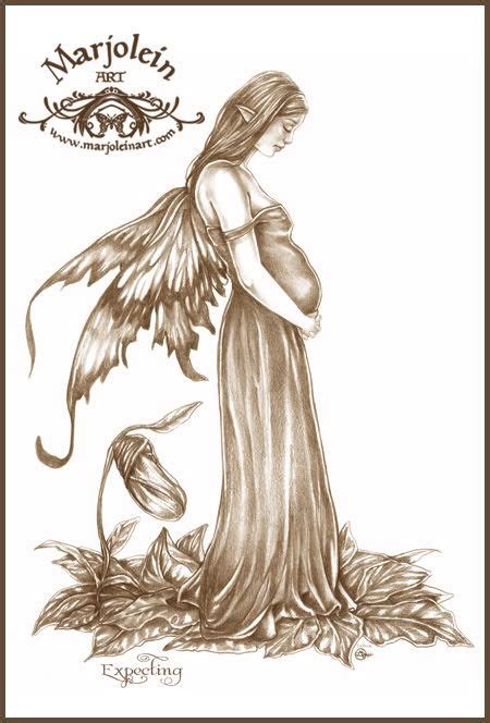 Fairy Elf Drawings Mermaid Sketch Fairy Sketch