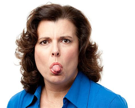 Royalty Free Human Tongue Sticking Out Tongue Women Brat Pictures