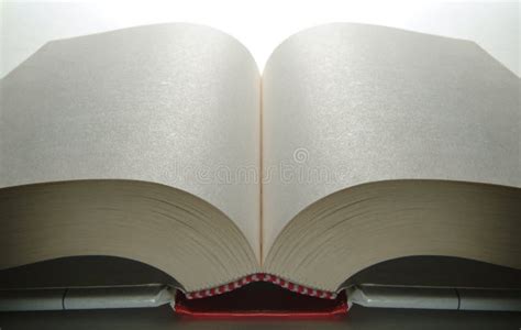 Opened Book With White Pages Stock Photo Image Of Library Text 12742920