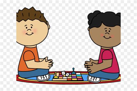 Kids Playing Games Clipart Kids Playing Board Games Clipart Png