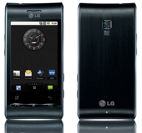 Lg Gt540 Optimus Black 139mb 156mb Rom Gsm Unlocked Phone Cpu 156mb