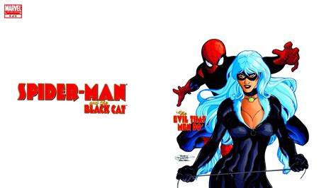 Black Cat Marvel Comics Spider Man Wallpaper Resolution1920x1080 Id768587