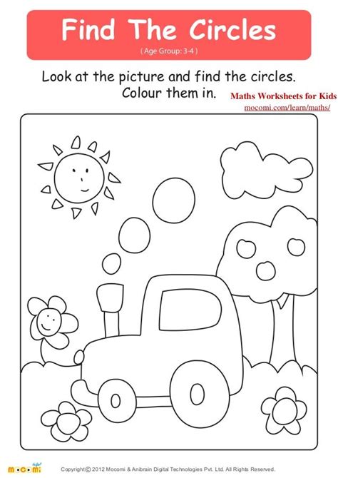 Coloring Worksheet For Toddlers Age 2 Coloring Worksheets