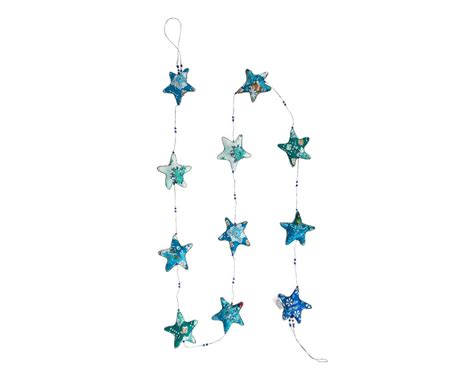 Embroidered Star Garland India Trade Roots