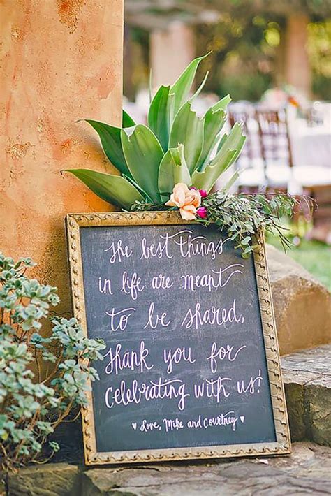 Wedding Signs Popular Ideas And How To Use Them Wedding Reception