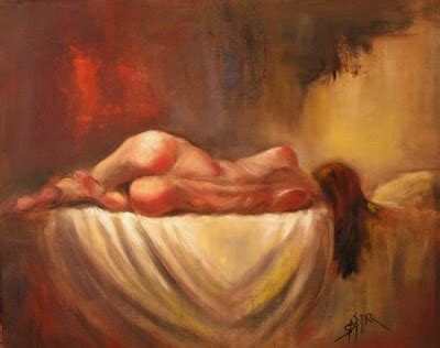 The Capricious Muse Paintings By Susan Martin Spar Reclining Nude