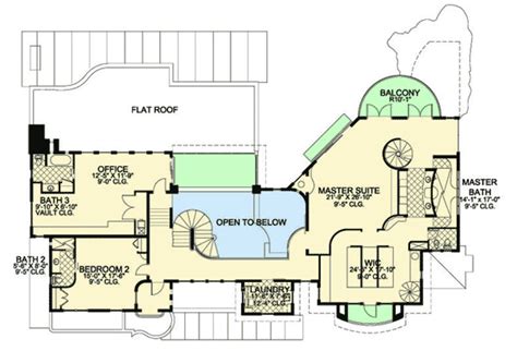 Basement), # of bedrooms & more. Mega-Mansion, Florida Style - 32233AA | Architectural Designs - House Plans