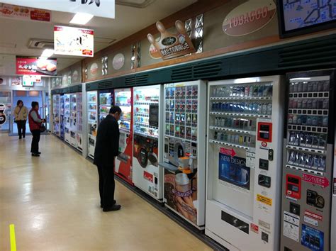 Japan has approximately 1 vending machine for every 23 people. Our Man In Japan: The Truth About Japanese Vending Machines