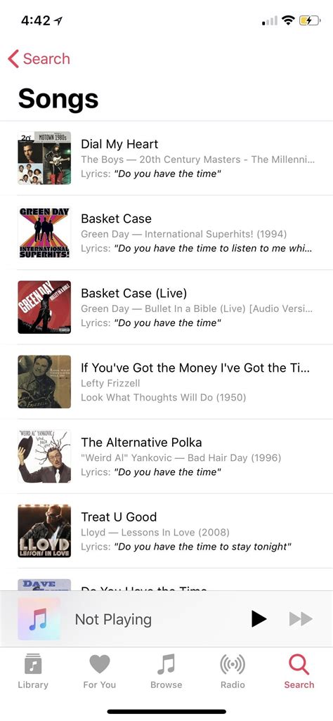 How To Find Songs By Lyrics In Apple Music For Ios 12 — With Or Without