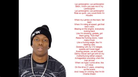 Lamborghini Lyrics , KSI and P MONEY - YouTube