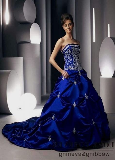 Royal Blue And Silver Wedding Dresses Dresses Images 2022