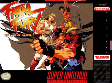 Fatal Fury Snes Box Cover By Hellstinger64 On Deviantart