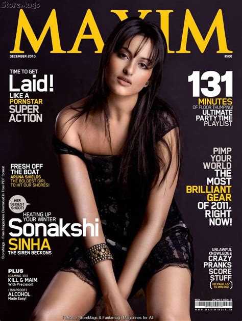 Sonakshi Sinha — Photoshot For Maxim India December 2010 ~ Pmodels