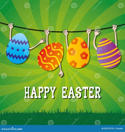 Happy Easter Stock Vector Illustration Of Happy Greeting 39721579