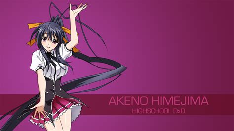 Anime Girls Highschool Dxd Himejima Akeno 1080p Wallpaper Hdwallpaper Desktop Highschool Dxd