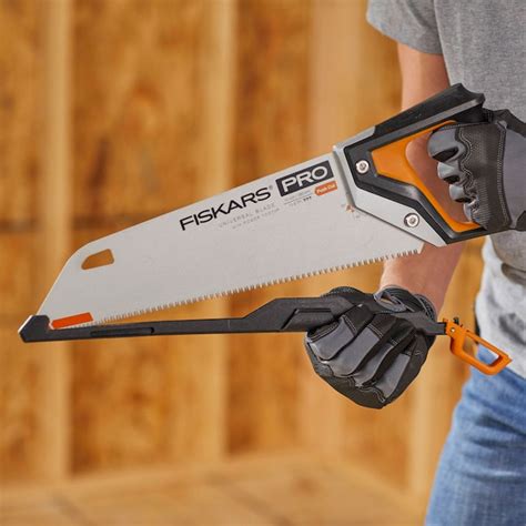 Fiskars Power Tooth 15 In Coarse Cut Hand Saw In The Hand Saws