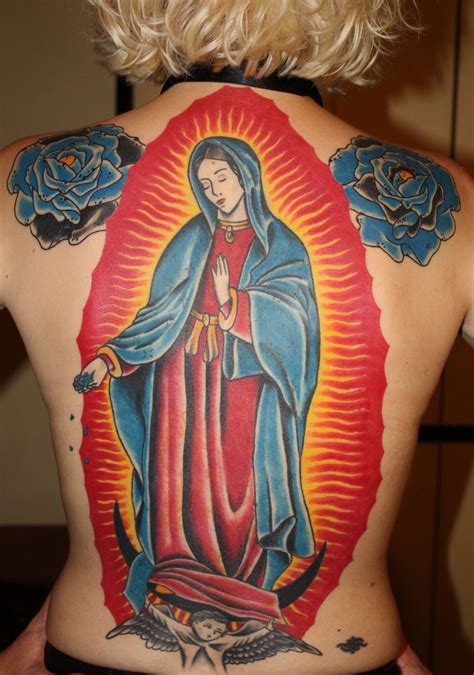 Virgen De Guadalupe Tattoo Color Best Tattoo Ideas