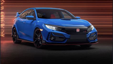 2022 Honda Civic Type R Does Come In Is Front Manual Fast Black