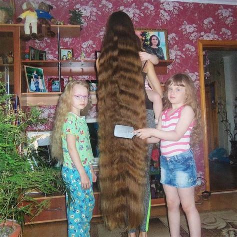 This Russian Woman Is A Real Life Rapunzel 8 Pics