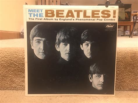 Album Of The Day “meet The Beatles” Released In 1964 On Capitol