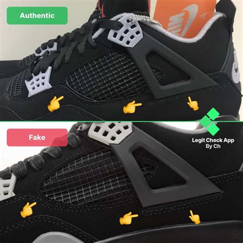 How To Spot Fake Nike Air Jordan 4 Bred - Legit Check By Ch