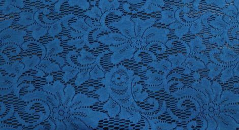Stretch Lace Dream Blue Dk Fabrics