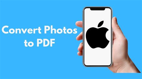 How To Convert Photo To Pdf In Iphone 2021 Youtube