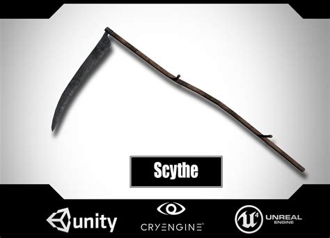 3d Asset Realtime Scythe Cgtrader