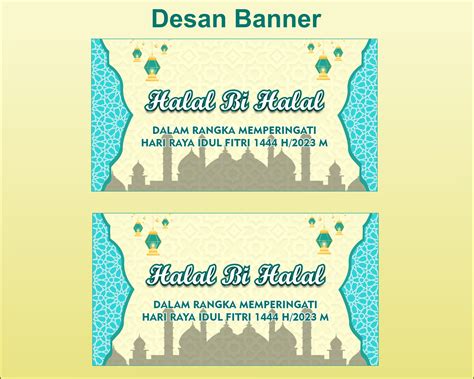 Contoh Desain Banner Halal Bihalal Psd Edesk Imagesee