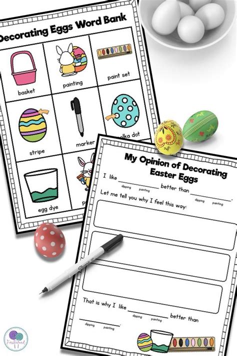 Print off the four practice pages, laminate them for. Coloring Easter Eggs With Kids - A New Twist | Easter writing