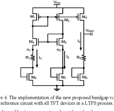 Pdf Design Of Bandgap Voltage Reference Circuit With All Tft Devices