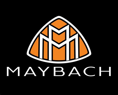 Maybach Marca Logo Coche Símbolo Con Nombre Diseño Alemán Automóvil