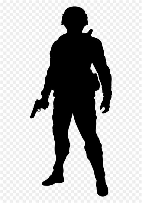 Of Soldier By Mieshanovakov - Soldier Silhouette Png Clipart (#876834) - PinClipart