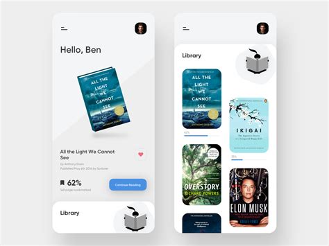 Book Reader App By Tosif Khan On Dribbble