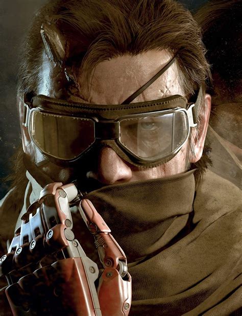 Big Boss Promo Art Metal Gear Solid V Art Gallery Metal Gear Metal
