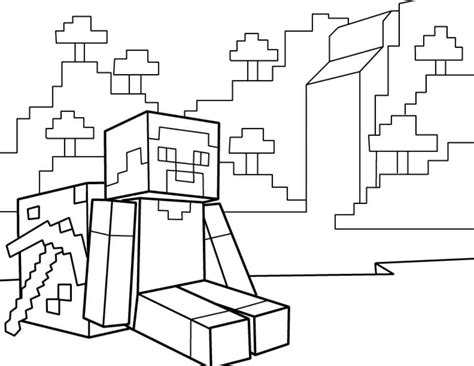 Dibujo De Minecraft Para Colorear Pintar Minecraft Co Vrogue Co