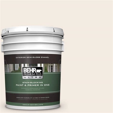Behr swiss coffee white w/ tint of cream, 1 cup faux glaze to 1/4 cup black paint, brush on them wipe off with wet rag is creative inspiration for us. BEHR Premium Plus Ultra 5 gal. #12 Swiss Coffee Semi-Gloss ...