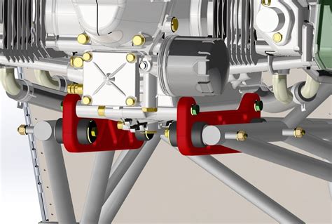 Sonex Introduces Rotax Engine Mount Attach Bars — General Aviation News