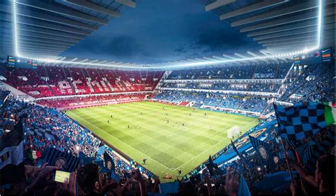 mailaender klubs praesentieren plaene fuer neues stadion sky sport austria