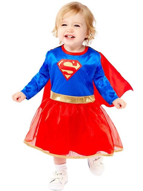 Little Supergirl Baby And Toddler Costume Party Delights