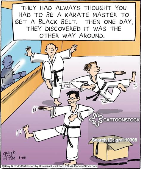 Martial Art Cartoons And Comics Funny Pictures From Cartoonstock