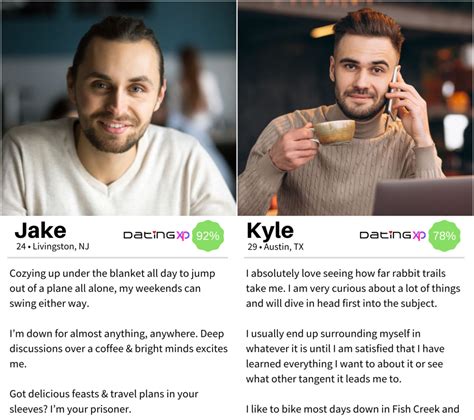 20 irresistible dating profile examples for men 2023 —