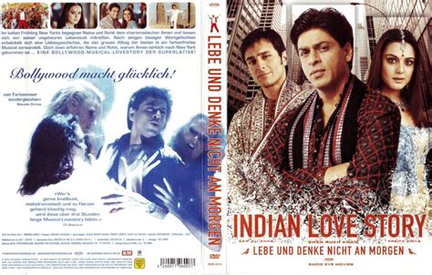 Indian Love Story Lebe Und Denke Nicht An Morgen Dvd Cover And Label 2003 R2 German