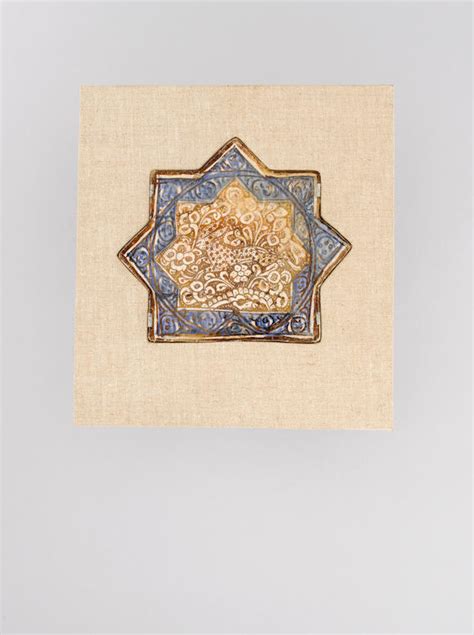 bonhams a kashan lustre pottery tile persia 12th 13th century
