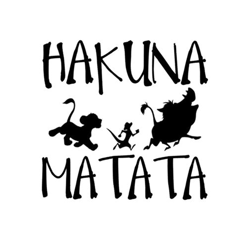 Hakuna Matata Drawing at GetDrawings | Free download